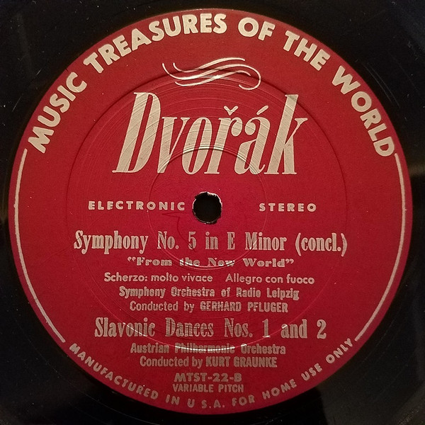 baixar álbum Smetana Dvořák - Overture To The Bartered Bride Symphony No 5 In E Minor From The New World Slavonic Dances Nos 1 And 2