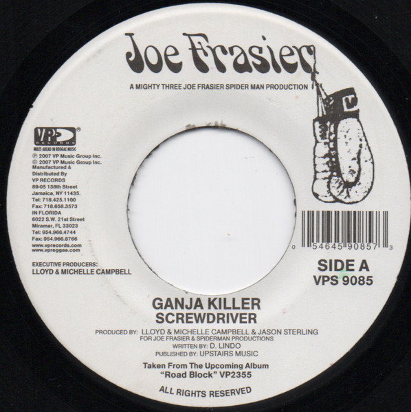 Screwdriver – Ganja Killer (2007, Vinyl) - Discogs