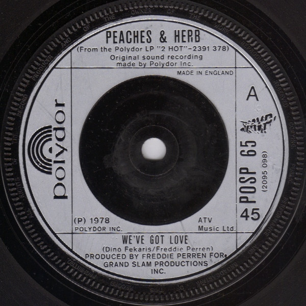 Peaches & Herb – We've Got Love (1978, Vinyl) - Discogs