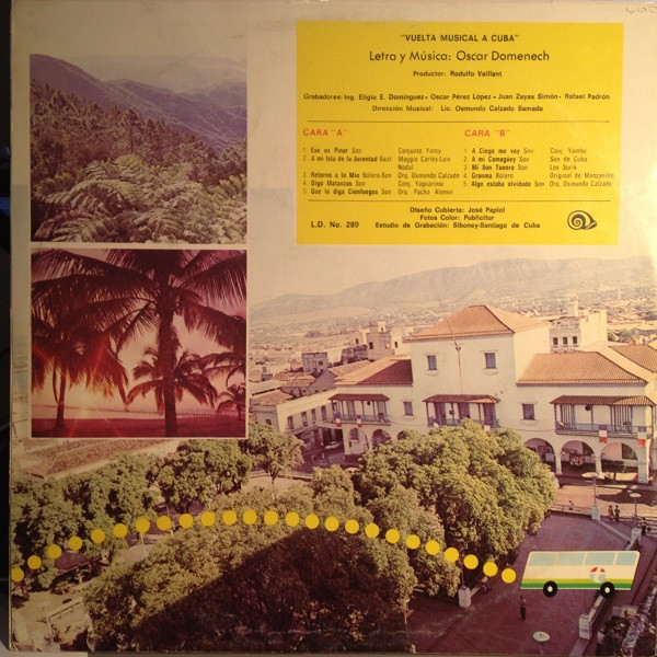 Album herunterladen Oscar Domenech - Vuelta Musical A Cuba
