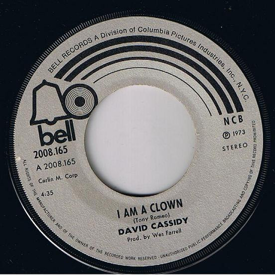 baixar álbum David Cassidy - I Am A Clown Song For A Rainy Day