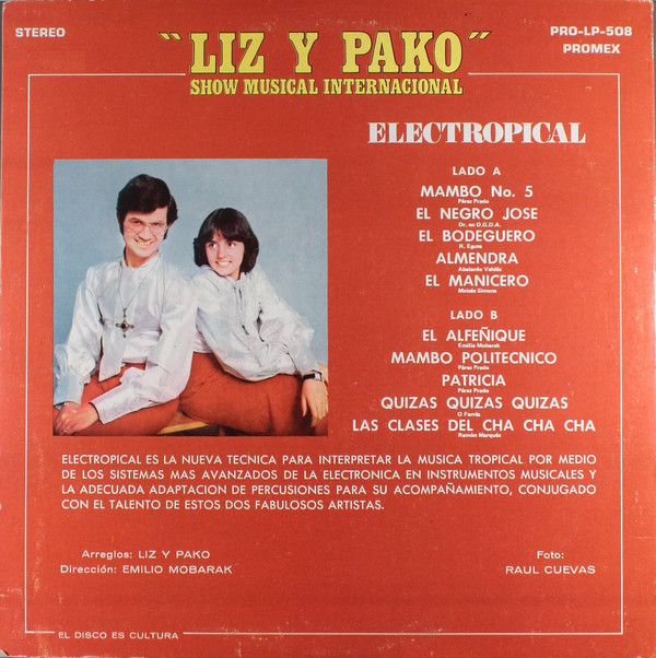 descargar álbum Liz Y Pako - Electropical