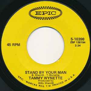 Tammy Wynette - Stand By Your Man / I Stayed Long Enough album cover