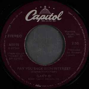 Gary O'Connor - Pay You Back With Interest album cover