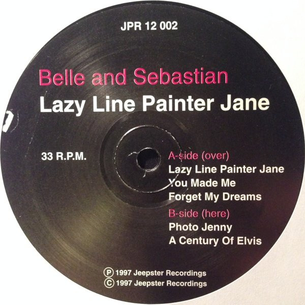 Belle And Sebastian – Lazy Line Painter Jane (1997, CD) - Discogs