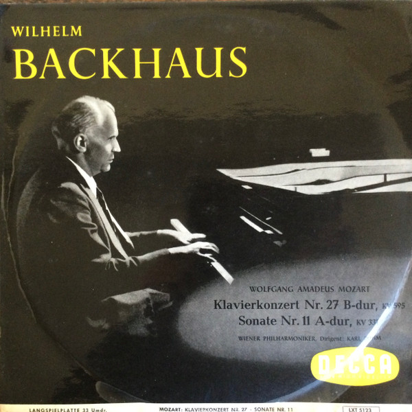 Mozart, Karl Böhm, Wiener Philharmoniker, Wilhelm Backhaus