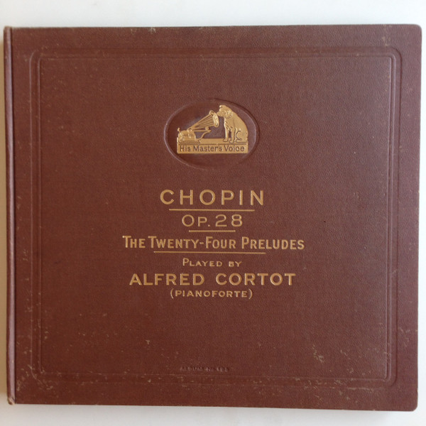 78RPM/SP Alfred Cortot Twenty Four Preludes (Chopin) 其三 / 其四 JD388 VICTOR 12 /00500