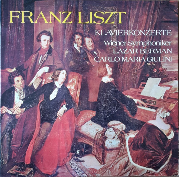 last ned album Franz Liszt, Wiener Symphoniker, Lazar Berman, Carlo Maria Giulini - Klavierkonzerte