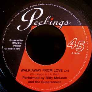 Bitty Mclean - Walk Away From Love album cover