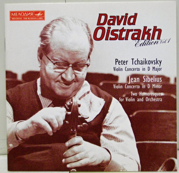 télécharger l'album David Oistrach, Pyotr Ilyich Tchaikovsky, Jean Sibelius - David Oistrakh Edition Vol 1 Violin Concert In D MajorViolin Concert In D Minor Two Humoresques For Violin And Orchestra