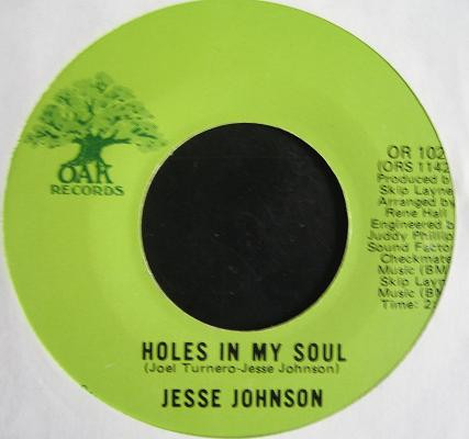 lataa albumi Jesse Johnson - Holes In My Soul
