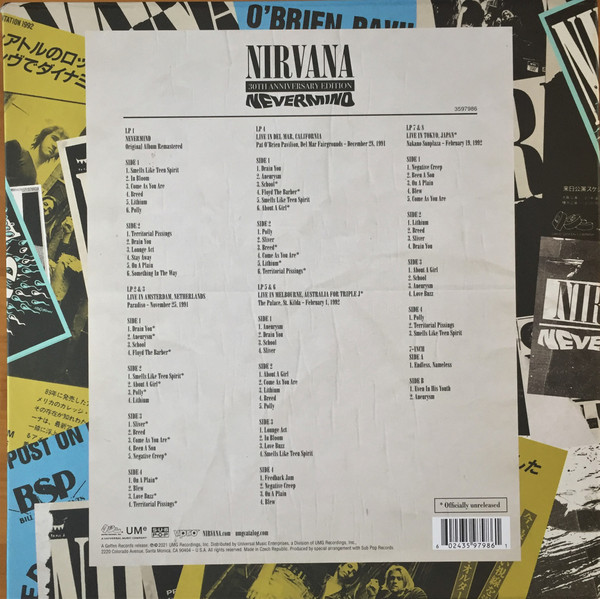 Nirvana – Nevermind (2021, CD) - Discogs