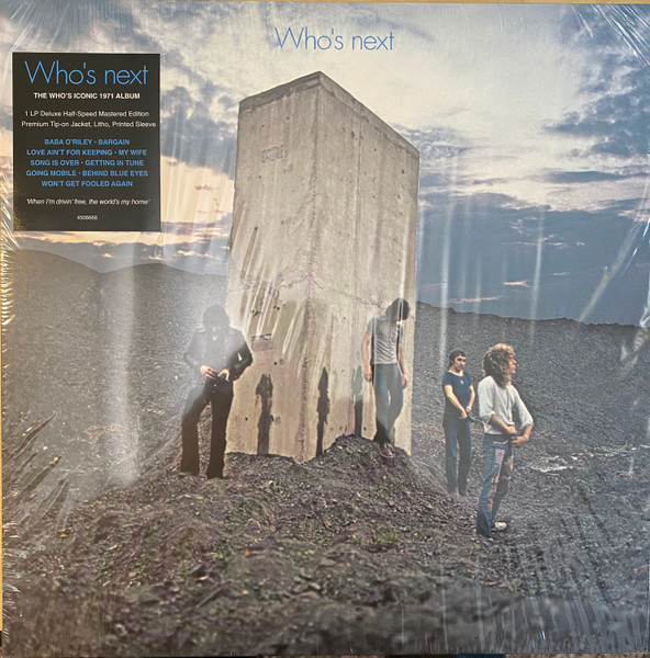 The Who – Who's Next (2023, Blue Transparent, Half-Speed Mastered, Vinyl) -  Discogs