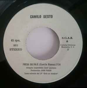 Camilo Sesto - Fresa Salvaje album cover