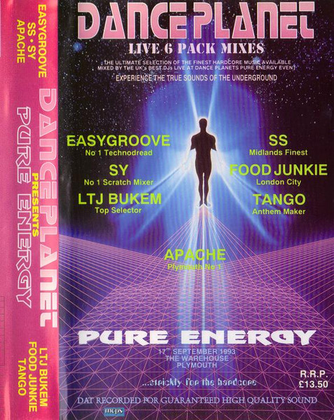 Dance Planet Presents Pure Energy (1993, Cassette) - Discogs