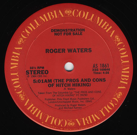 Roger Waters – 5:01 AM (The Pros And Cons Of Hitch Hiking) (1984 