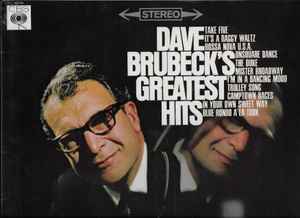 Med andre band møbel Montgomery Dave Brubeck – Dave Brubeck's Greatest Hits (1966, Textured Label, Vinyl) -  Discogs