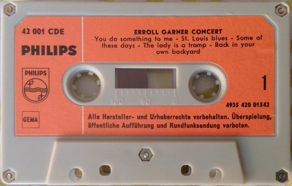 last ned album Erroll Garner - Concert