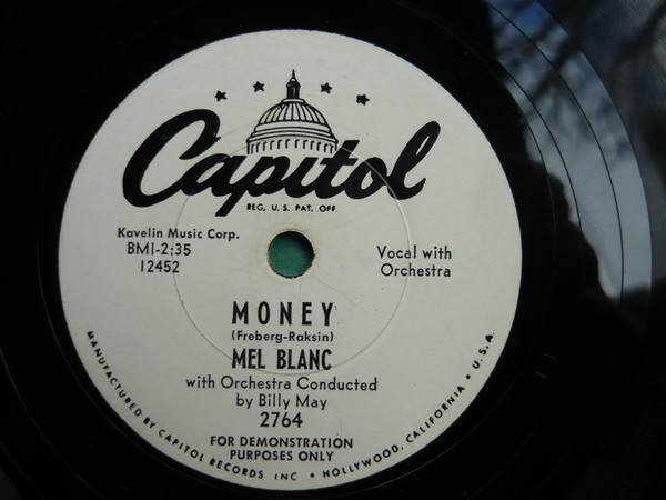 Mel Blanc – Beverly Hills Federal Savings Presents (1968, Vinyl) - Discogs
