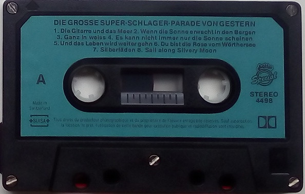 descargar álbum Various - Die Grosse Super Schlager Parade Von Gestern