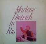 Cover of Marlene Dietrich in Rio, , Vinyl
