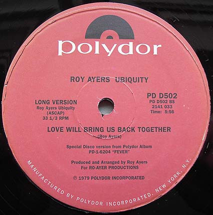 last ned album Roy Ayers Ubiquity - Running Away Love Will Bring Us Back Together