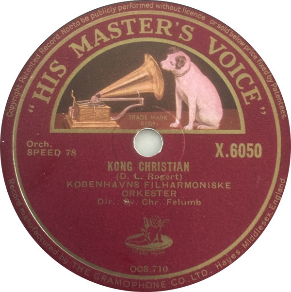 télécharger l'album Københavns Filharmoniske Orkester - Kong Christian O Guds Vors Lands