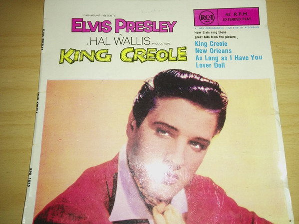 1) Creole Vinyl) – Discogs King Pressing, Elvis - Indianapolis (1958, (Vol. Presley