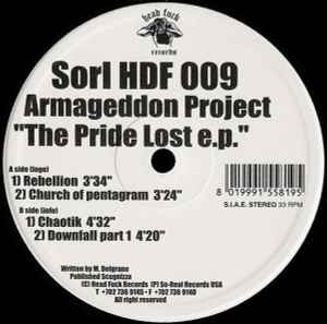 Armageddon Project - The Pride Lost E.P.