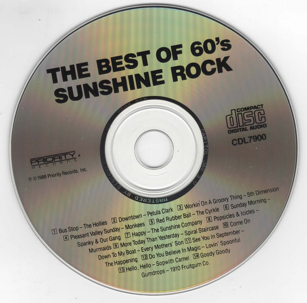 Album herunterladen Download Various - The Best Of 60s Sunshine Rock Original Master Recordings album