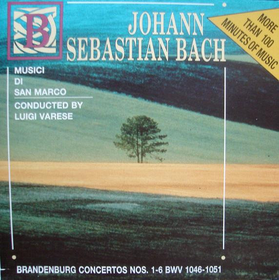 J.S.バッハ CD 【輸入盤】Bach:Brandenburg Concertos Nos. 1-6 Bwv 1046-1051