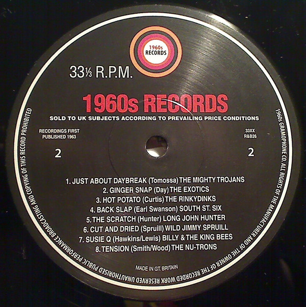 descargar álbum Various - Instrumentals RB Style 1963