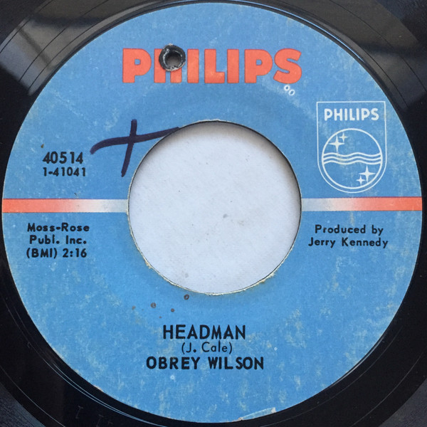 Obrey Wilson Headman 1968 Vinyl Discogs