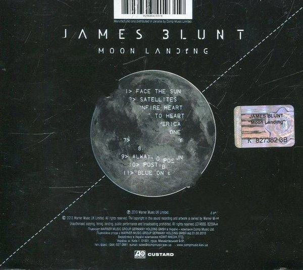 James Blunt – Moon Landing (Apollo Edition) (2014, CD) - Discogs