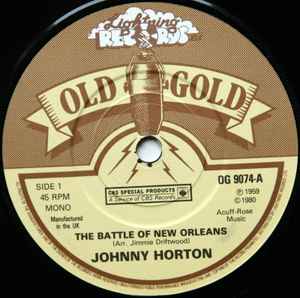 Johnny Horton - The Battle Of New Orleans  /  Waterloo album cover