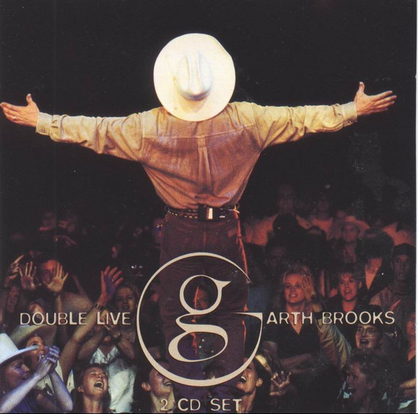 Garth Brooks - Double Live CD 2 disc set Capitol 7243-4-97424-2-0