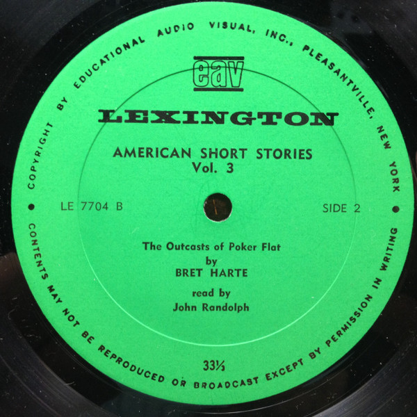 télécharger l'album John Randolph , Ruby Dee, Eugene Roche - American Short Stories Volume 3