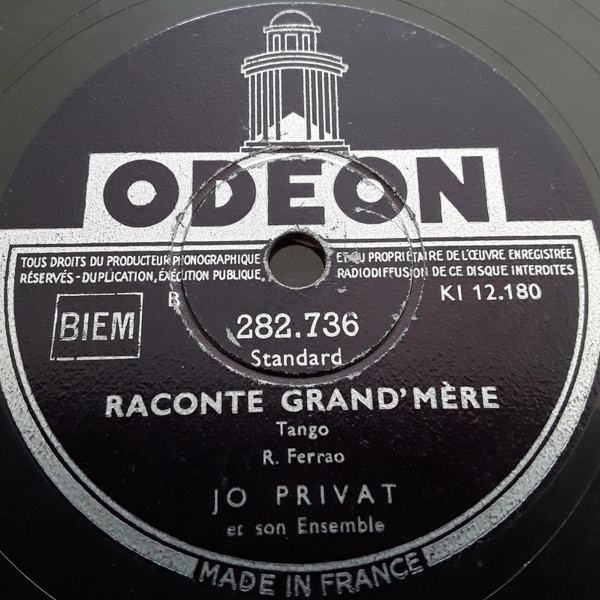 Album herunterladen Jo Privat Et Son Ensemble - Si Toi Aussi Tu Mabandonnes Raconte Grand mère