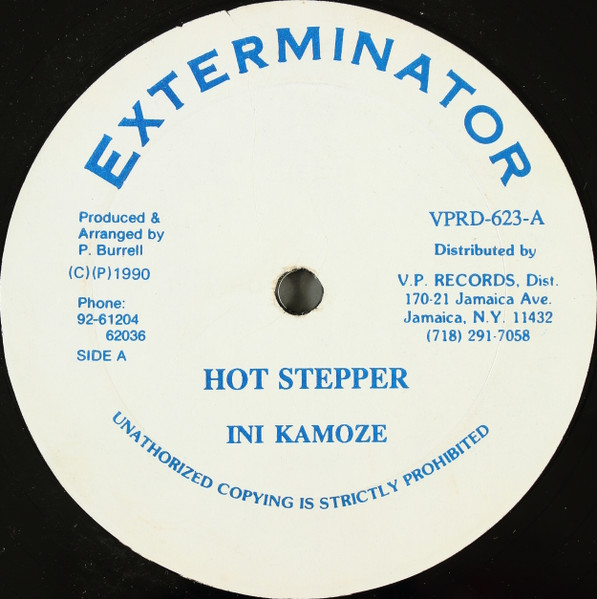 Ini Kamoze – Hot Stepper (1990, Vinyl) - Discogs