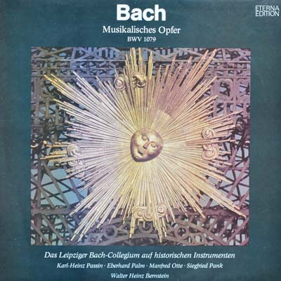 Johann Sebastian Bach - L'Offerta Musicale - RCA - GL 32524