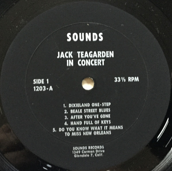 télécharger l'album Jack Teagarden - In Concert