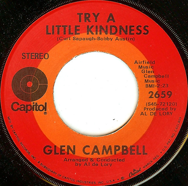 Glen Campbell - Try A Little Kindness | Releases | Discogs