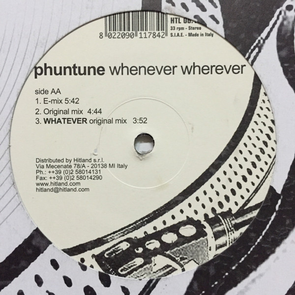 last ned album Phuntune - Whenever Wherever