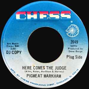 Pigmeat Markham – Here Comes The Judge (1968, Vinyl) - Discogs