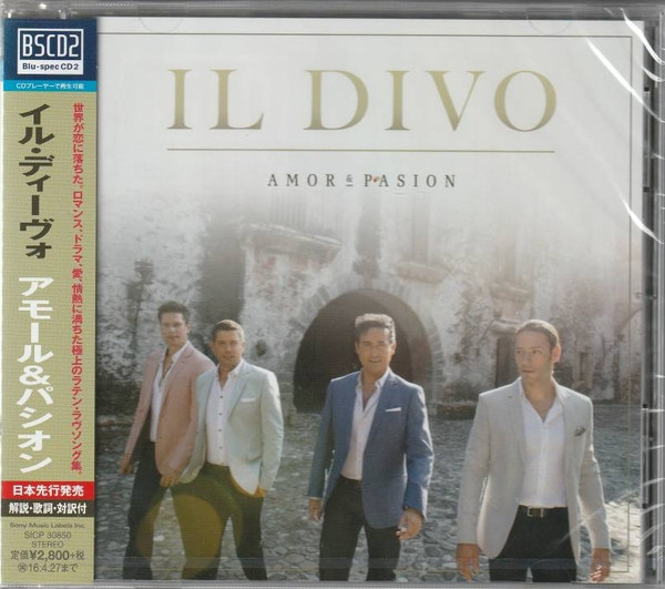 Il Divo - Amor & Pasión | Releases | Discogs