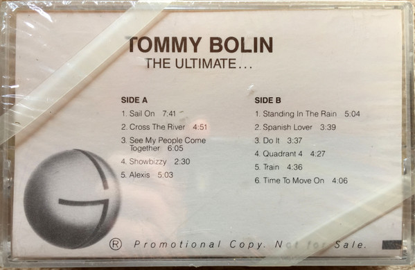 Tommy Bolin – The Ultimate... (1989, 2 × Cassette, Compilation