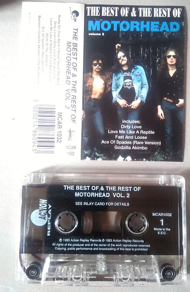 Motorhead – The Best Of & The Rest Of Motorhead (1993, CD) - Discogs