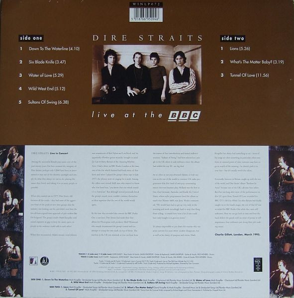 descargar álbum Dire Straits - Live At The BBC