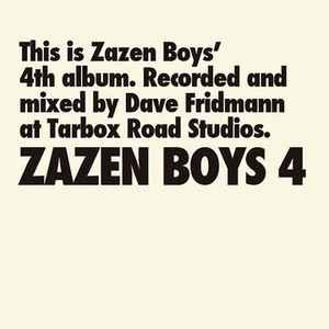 Zazen Boys – Zazen Boys 4 (2008, CD) - Discogs