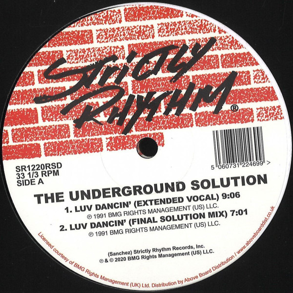 The Underground Solution* – Luv Dancin’